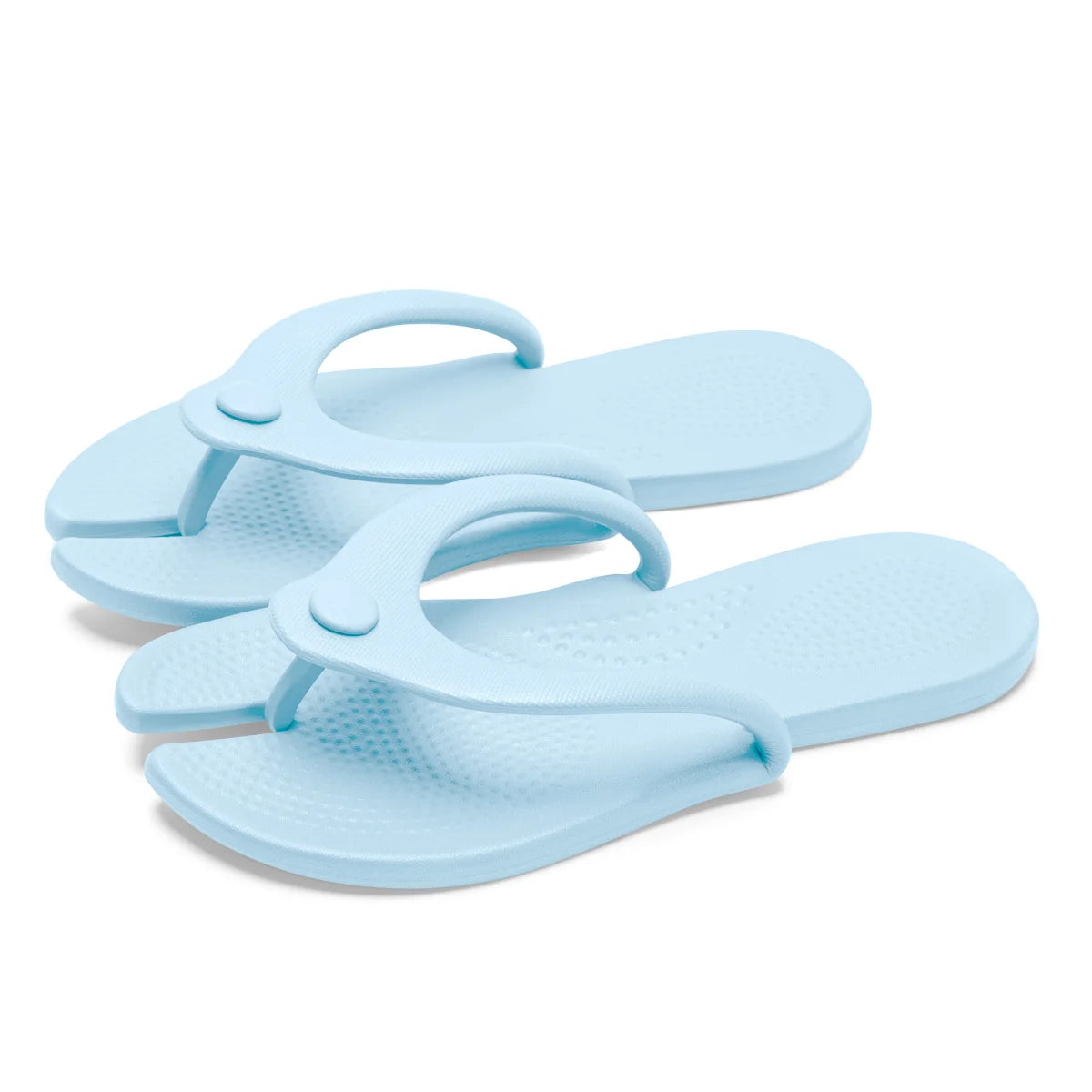 EVA Women Flip Flops - Foldable Detachable Beach Slippers