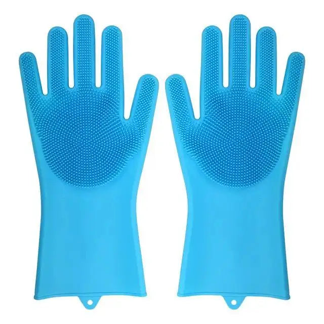 Magische afwashandschoenen van siliconenrubber