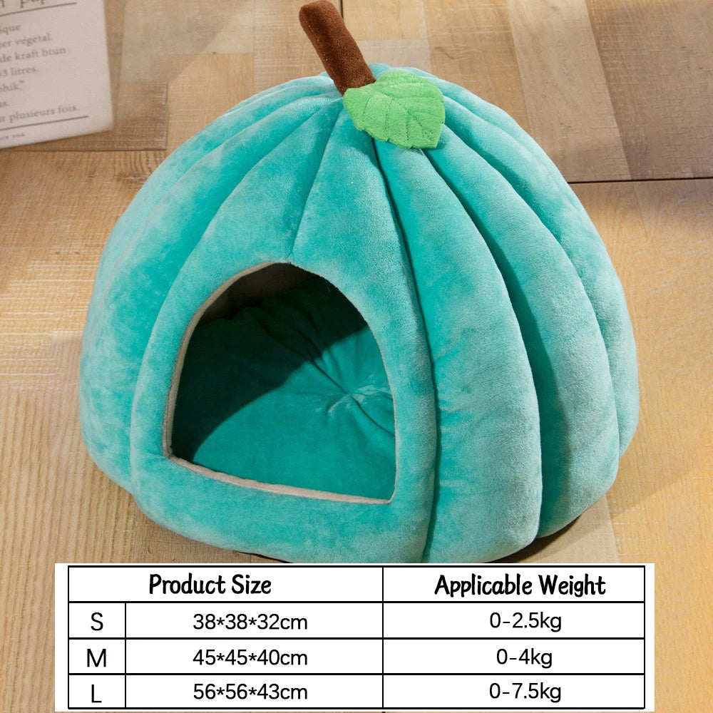 Cozy Banana-Shaped Plush Bed for Cats and Dogs - Perfect Winter Accessory