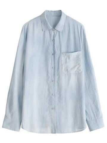 CHIC VEN Women’s Tie Dye Long Sleeve Shirt