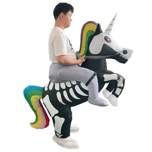 Spooktacular Creations Inflatable Unicorn Costume - Adult Size