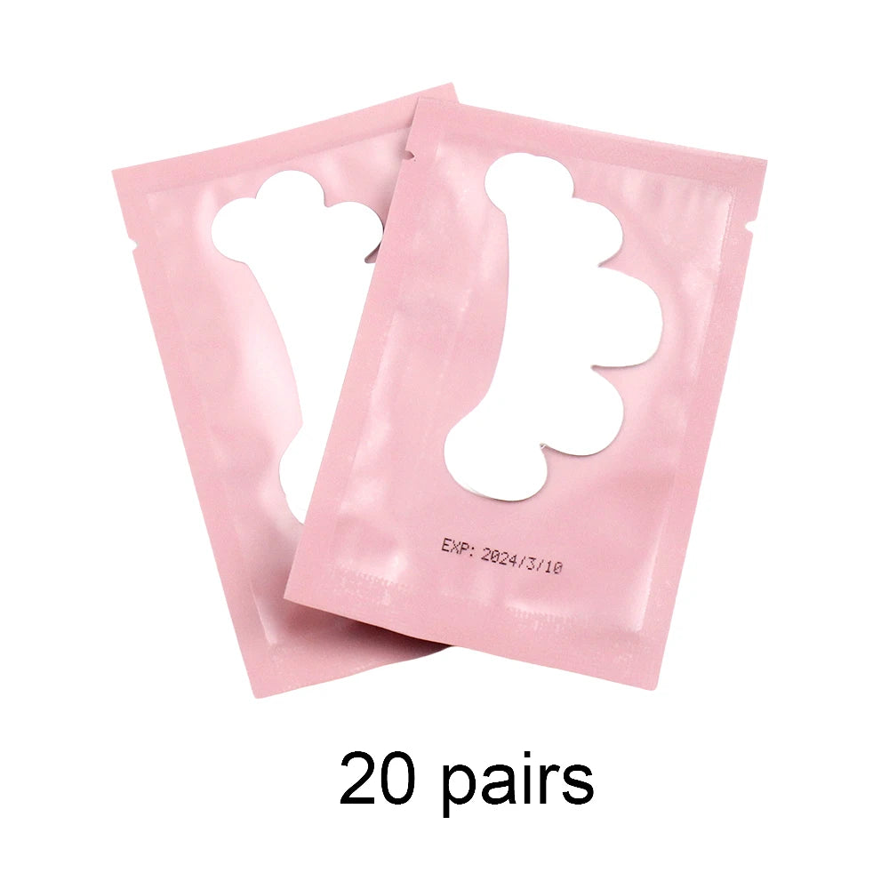 20/50 Pairs Hydrogel Eye Stickers for Lash Extensions