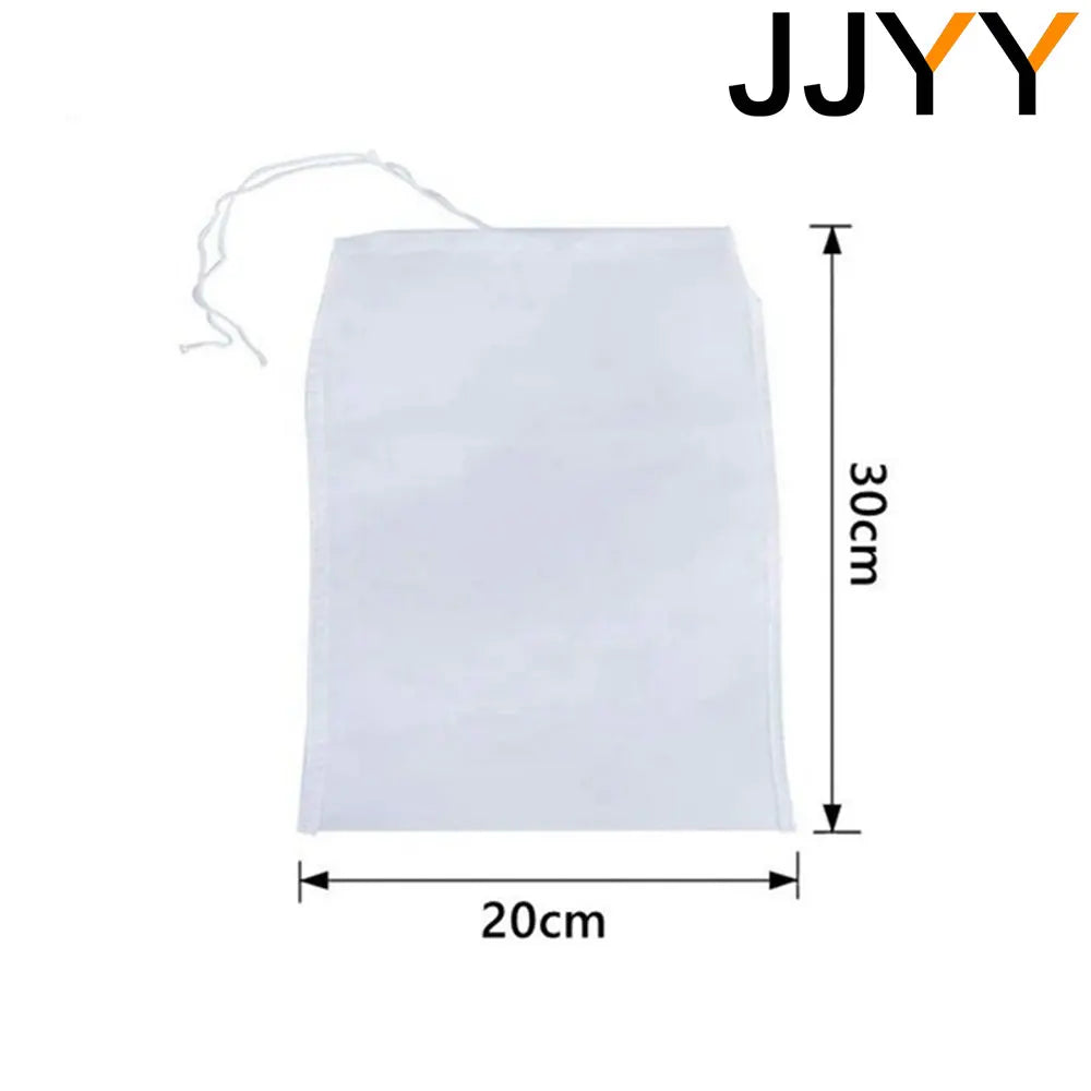 JJYY Beer Homebrew Filter Bag - Nylon Mesh Strainer for Brewing and Juicing