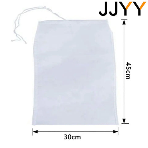 JJYY Beer Homebrew Filter Bag - Nylon Mesh Strainer for Brewing and Juicing