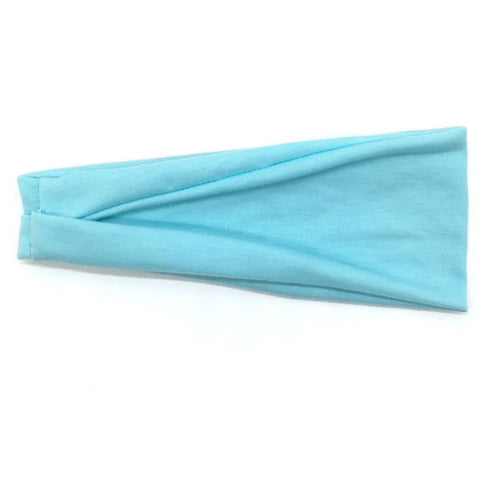 Women Cotton Head Band Fashion Hair Bands - Solid Turban Twist Knitted Headwrap Accessories