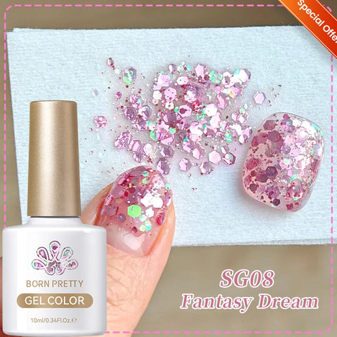BORN PRETTY 10ml Mint Chocolate Cat Magnetic Gel Nail Polish