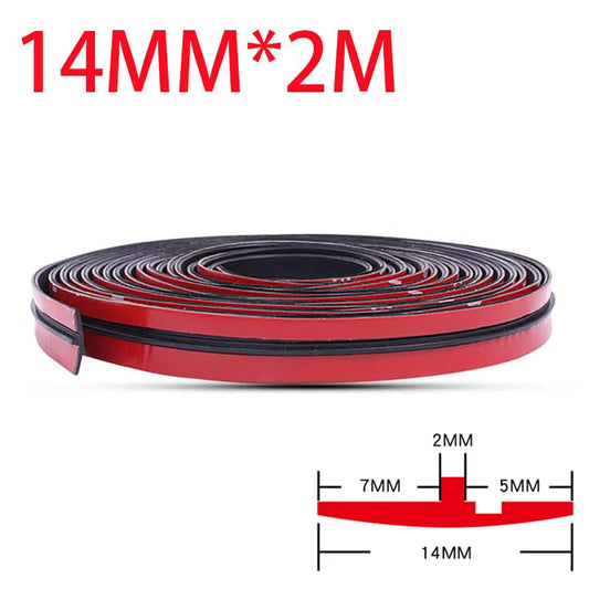 Car Windshield Seal Rubber Strip - Noiseproof & Waterproof