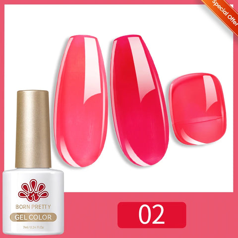 BORN PRETTY 10ml Snow Glitter Gel Nail Polish