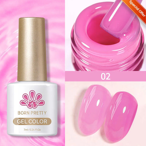 BORN PRETTY 10ml Snow Glitter Gel Nail Polish