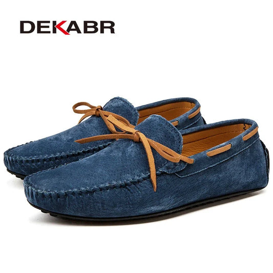 DEKABR Lässige Herrenschuhe aus echtem Leder 