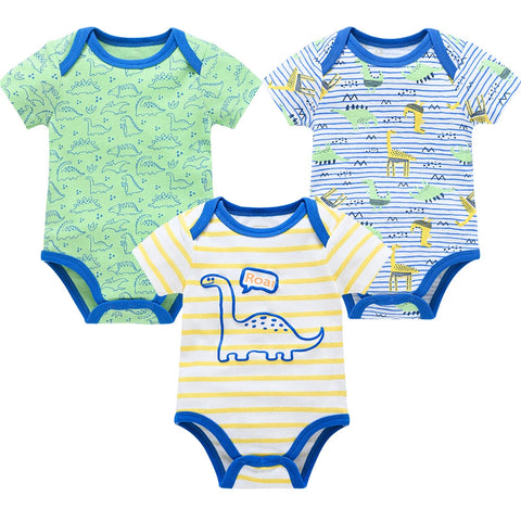 Kavkas Baby Girls Summer Bodysuits - 6 pcs