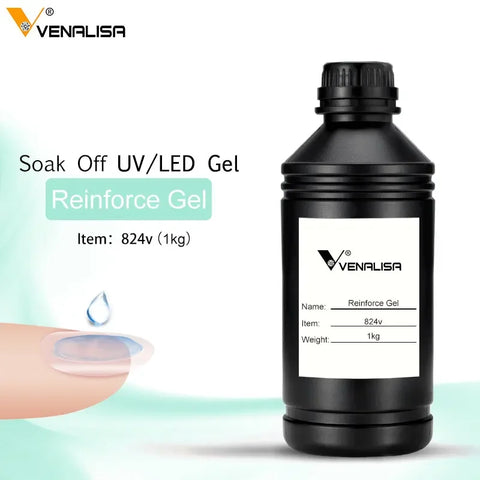 #809 Super Quality 1KG No Wipe Top Coat Primer Base Coat UV Gel