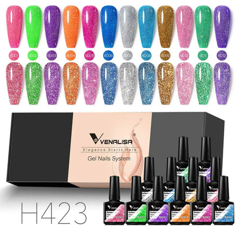 Venalisa Nude Color Elegance Gel Nagellak Kit