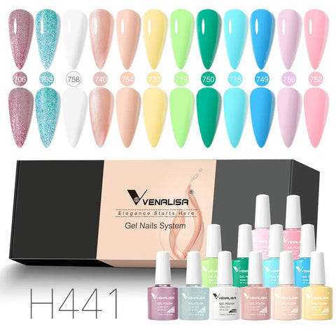 Venalisa Nude Color Elegance Gel Nagellak Kit