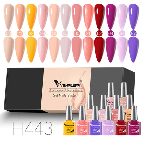 Venalisa Nude Color Elegance Gel Nagellak Kit