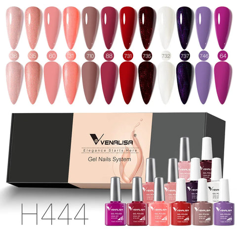 Venalisa Nude Color Elegance Gel Nagellak Kit