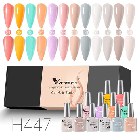 Venalisa Nude Color Elegance Gel Nagellak Kit