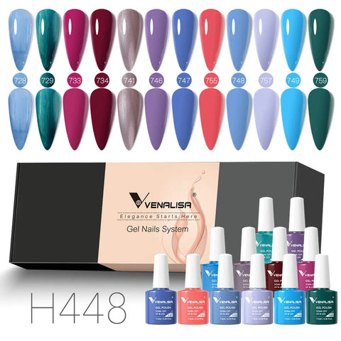 Venalisa Nude Color Elegance Gel Nagellak Kit