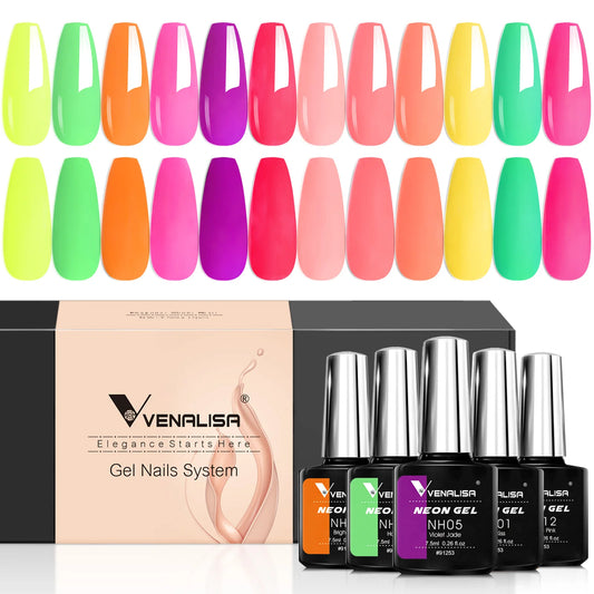 Venalisa Nude Color Elegance Gel Nail Polish Kit