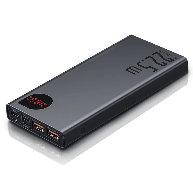Baseus Edge 10000mAh Power Bank – 22.5W PD Fast-Charge