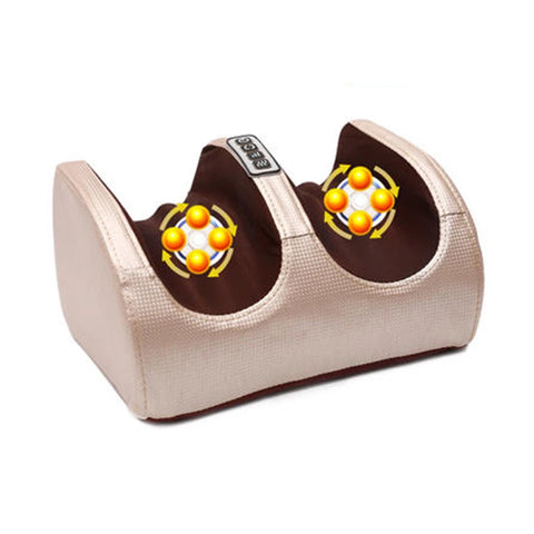 Electric Foot Massager with Heating Therapy - Shiatsu Kneading Roller for Relaxation and Pain Relief