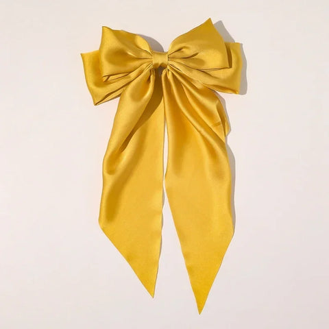 Women Girl Large Bow Hairpin Korean Headbands - Elegant Hair Accessories