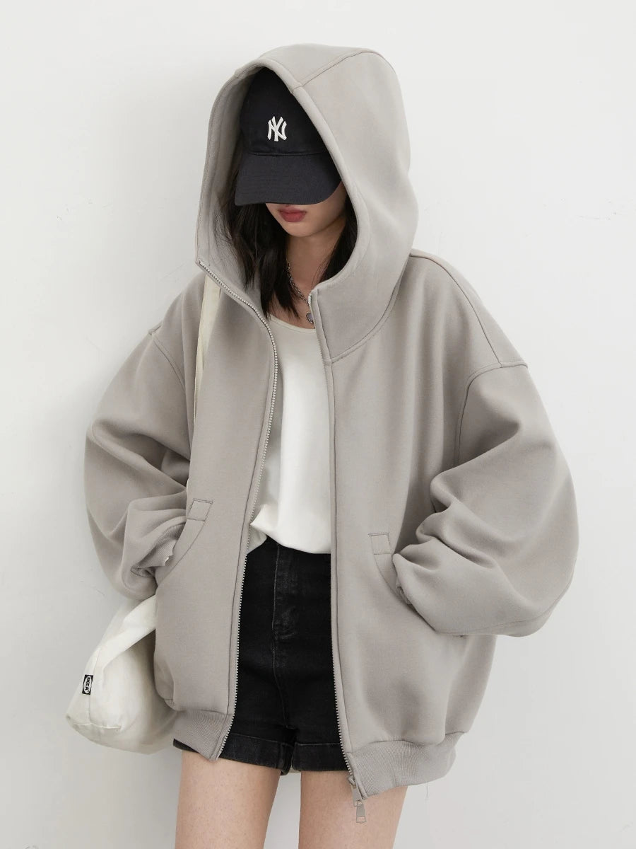 CHIC VEN Women Oversized Hooded Sweatshirt