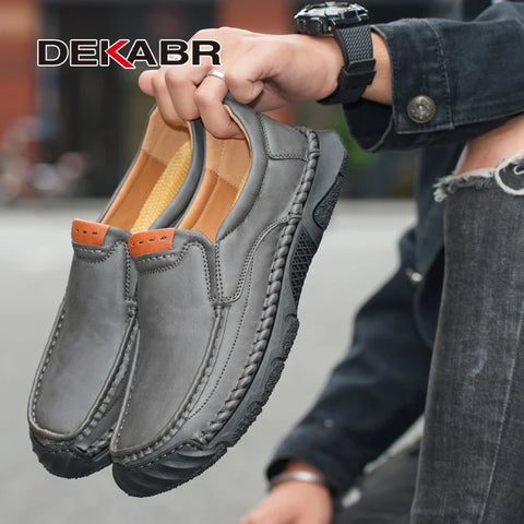DEKABR Microvezel leren casual schoenen voor heren