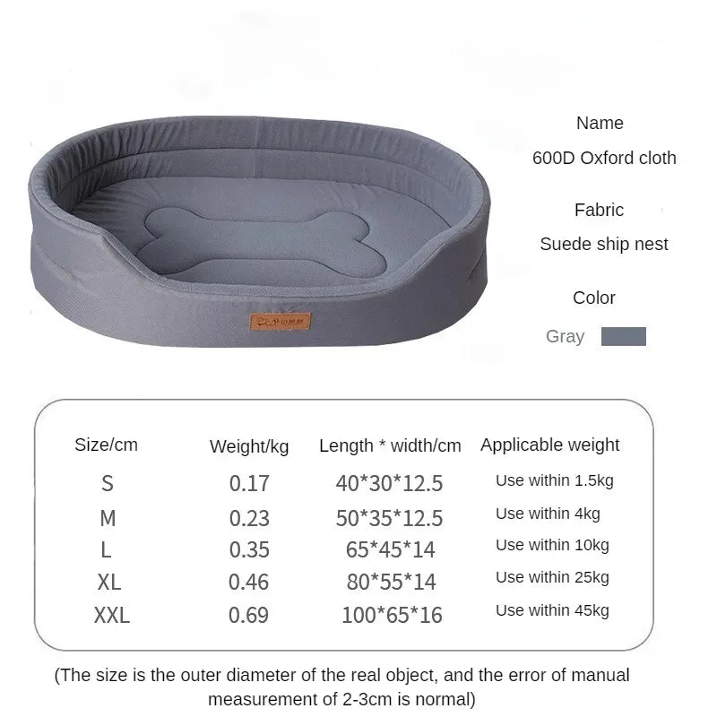 Luxurious Dog Cushions & Pet Bed Sofa for Large Dogs and Cats