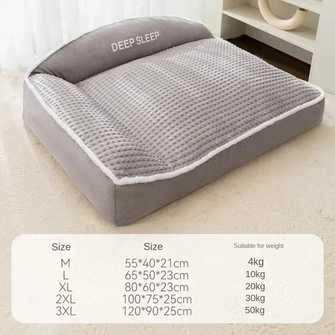 Gezellig honden- en kattenbed – Perfect winterbed voor kleine tot grote huisdieren