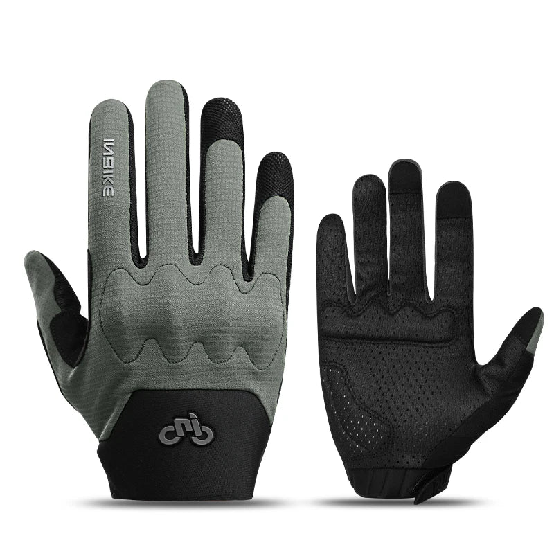 INBIKE MTB-fietshandschoenen - Hoge elasticiteit, volledige vinger, touchscreen, fietsaccessoires