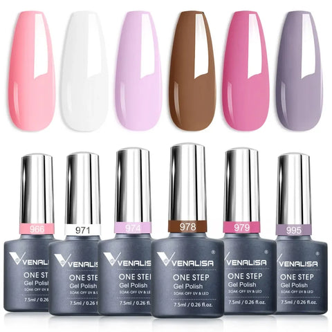 Venalisa VIP5 HEMA FREE Jelly Pink Nude Collection Nail Gel Polish