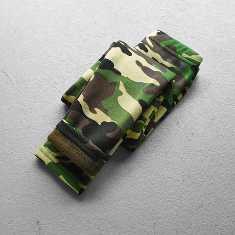 Spring Autumn Girls Fleece Leggings