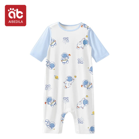 AIBEDILA Zomer Baby Peuter Bodysuits - Comfortabel &amp; Stijlvol voor Kleine Avonturen 