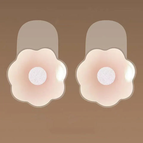 Silicone Nipple Cover Lift Up Bra Sticker - Reusable Adhesive Invisible Bras for Women
