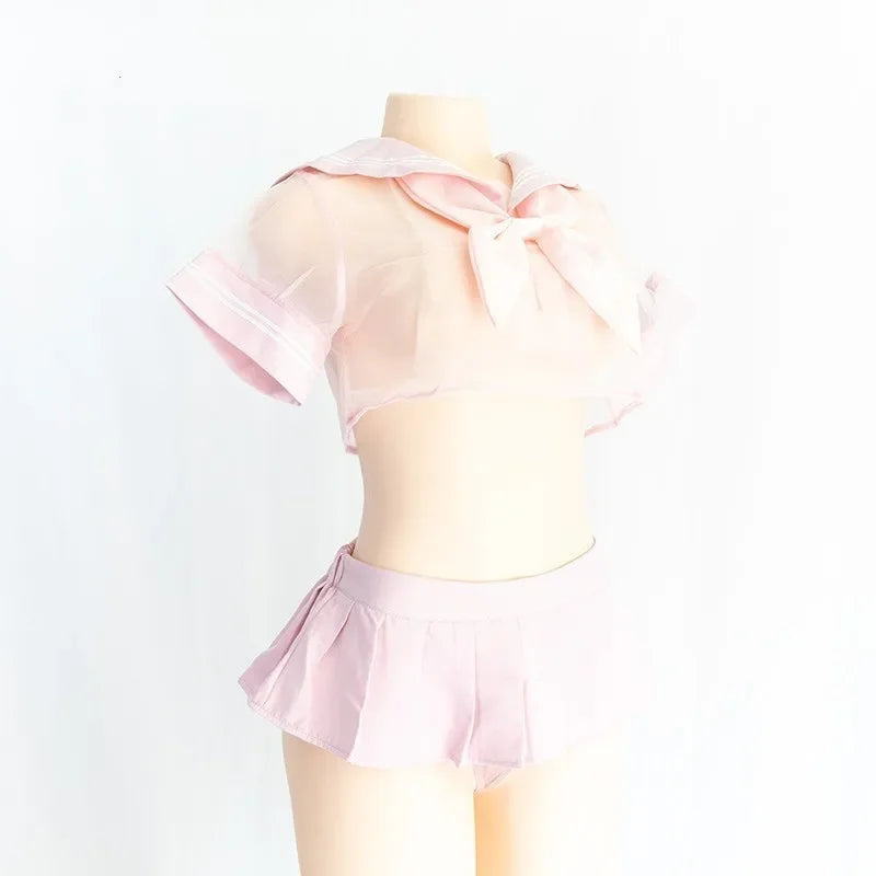 Kawaii Student Sailor Uniform Cosplay Costume Set