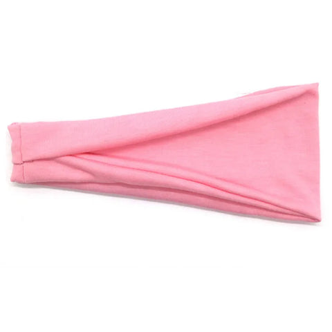 Women Cotton Head Band Fashion Hair Bands - Solid Turban Twist Knitted Headwrap Accessories
