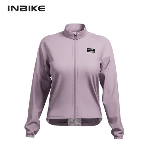 INBIKE Long Sleeve Women’s Windbreaker Cycling Biking Jacket - Lightweight, Windproof with Pockets