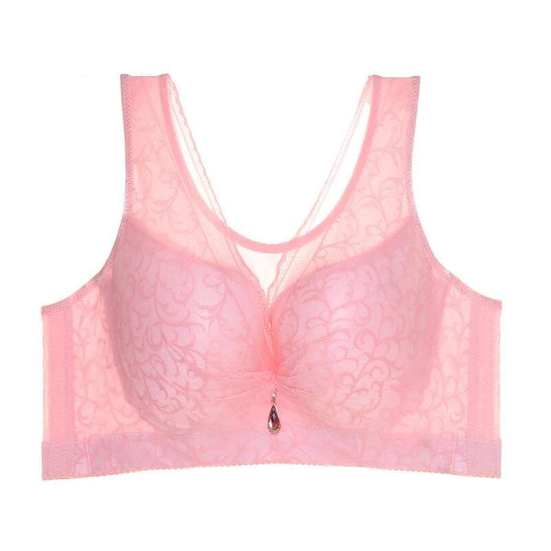 FallSweet Push Up Bras for Women Full Cup Vest Bra