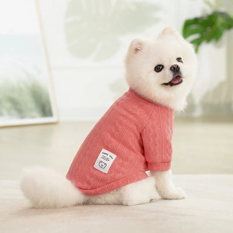 Cozy Pet Dog Warm Sweaters for Autumn and Winter - Stylish Knitwear for Cats and Puppies