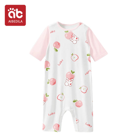 AIBEDILA Zomer Baby Peuter Bodysuits - Comfortabel &amp; Stijlvol voor Kleine Avonturen 