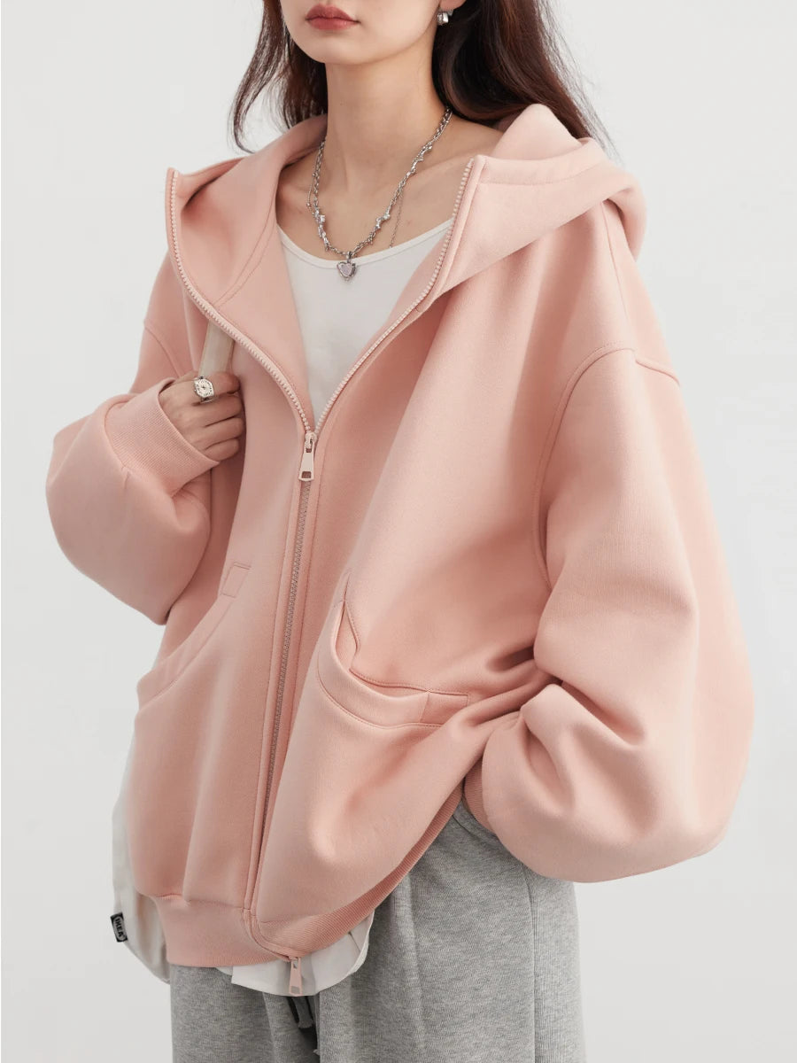 CHIC VEN Dames Oversized Sweatshirt met Capuchon 