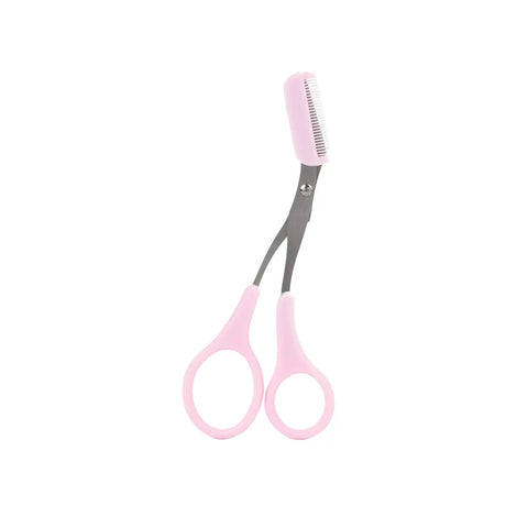 Karsyngirl Stainless Steel Eyebrow Trimmer with Comb - Perfect Makeup Tool for Flawless Eyebrows