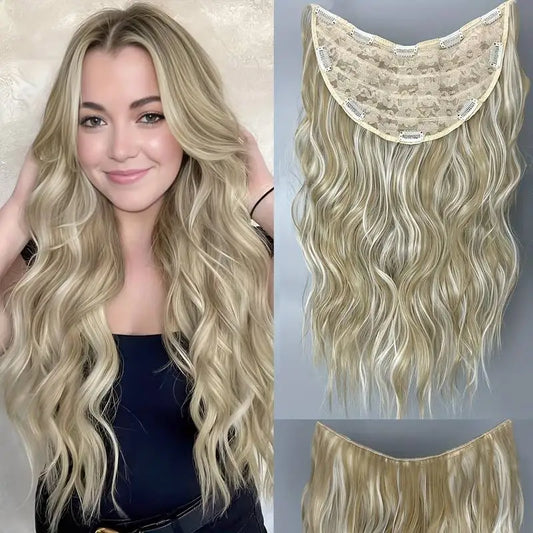 22 Inch U-Shaped Hair Extensions with Clips