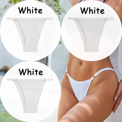 3PCS/Set Cotton Panties Women's Underwear - Soft, Sexy Low-Waist Briefs