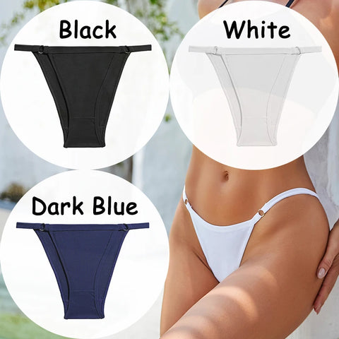 3PCS/Set Cotton Panties Women's Underwear - Soft, Sexy Low-Waist Briefs