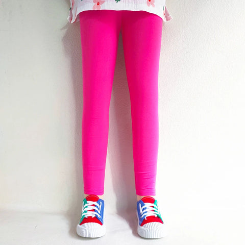 Spring Leggings for Girls 2024 - Slim Candy Color Pants