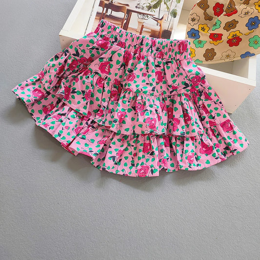 Cute Baby Girls Ruffled Cake Skirts for Summer