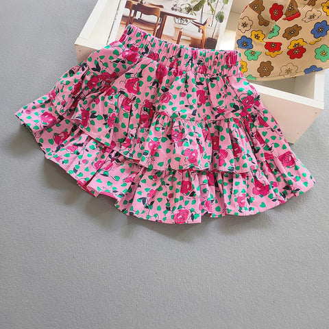 Cute Baby Girls Ruffled Cake Skirts for Summer