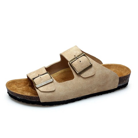 Nieuwe stijlvolle pantoffels - veelzijdige halfhoge herenschoenen voor de zomer